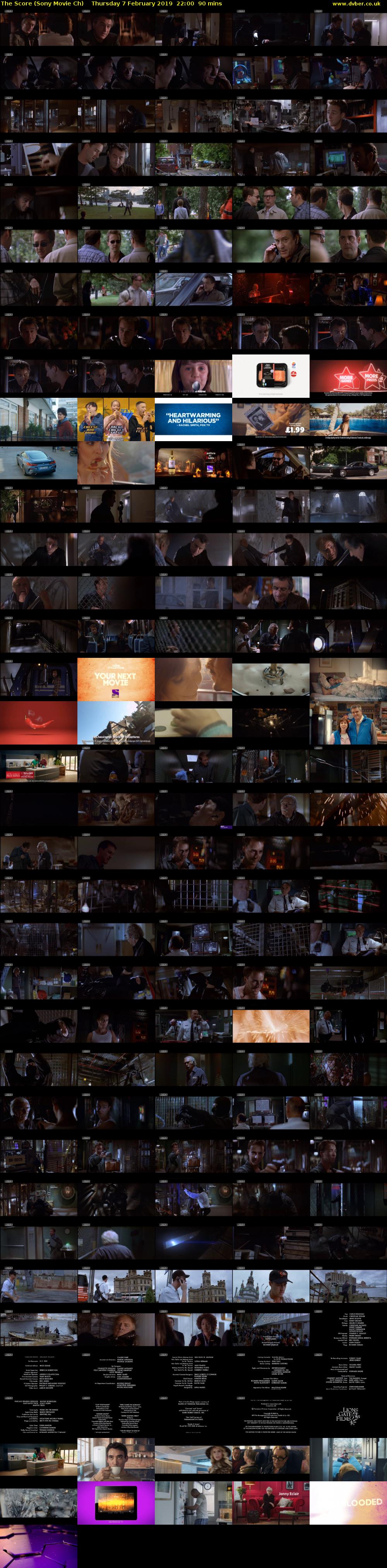 The Score (Sony Movie Ch) Thursday 7 February 2019 22:00 - 23:30