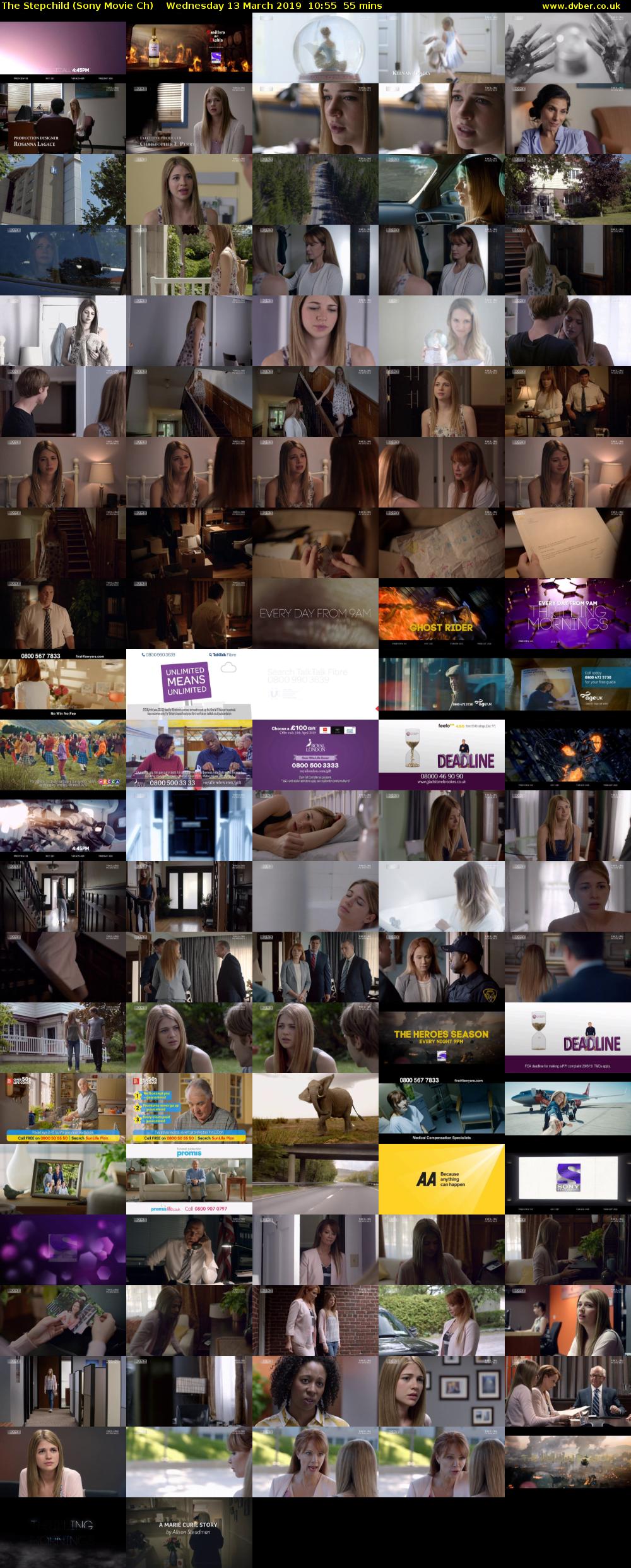 The Stepchild (Sony Movie Ch) Wednesday 13 March 2019 10:55 - 11:50
