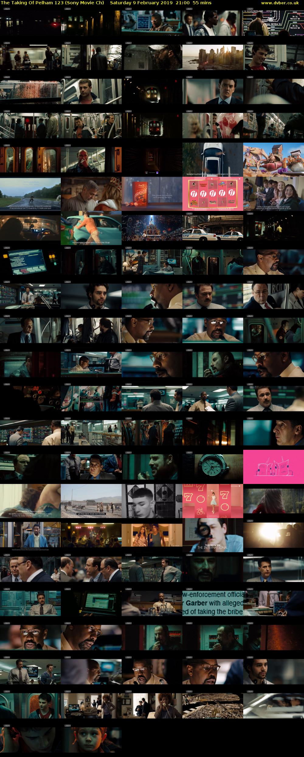 The Taking Of Pelham 123 (Sony Movie Ch) Saturday 9 February 2019 21:00 - 21:55