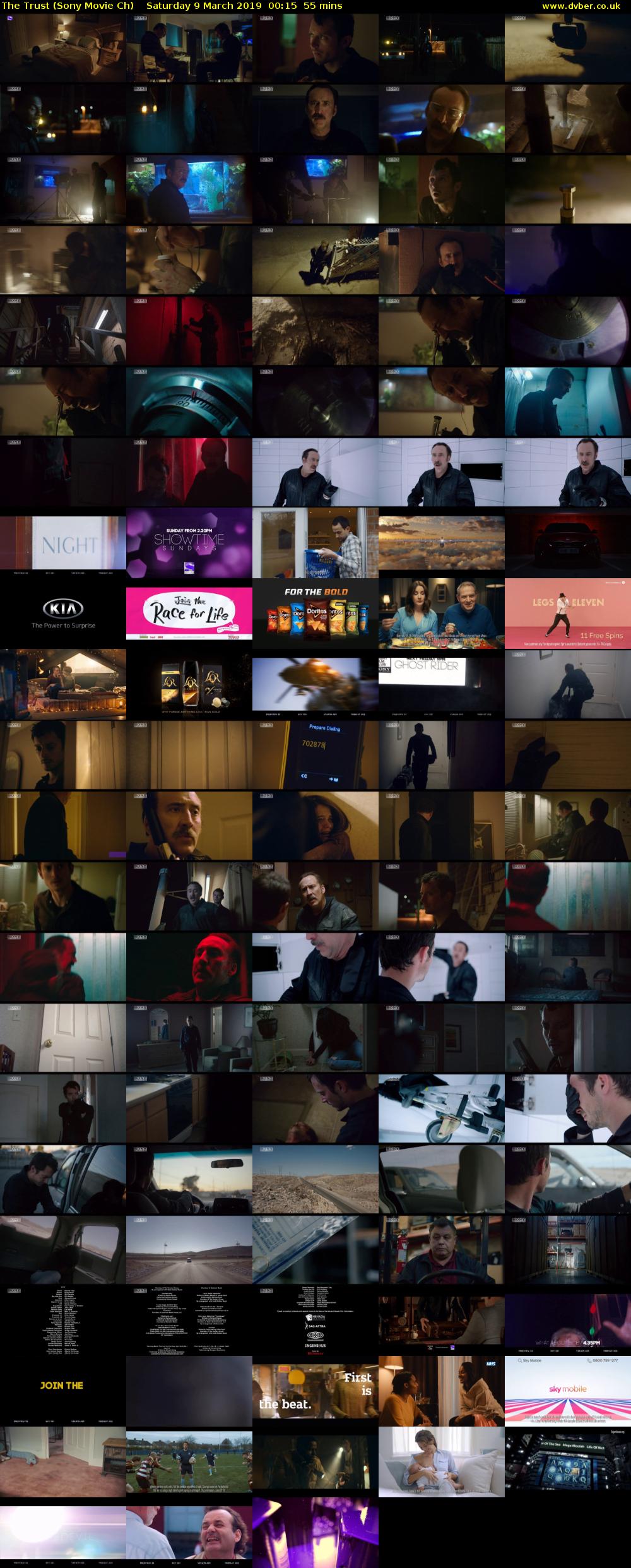 The Trust (Sony Movie Ch) Saturday 9 March 2019 00:15 - 01:10
