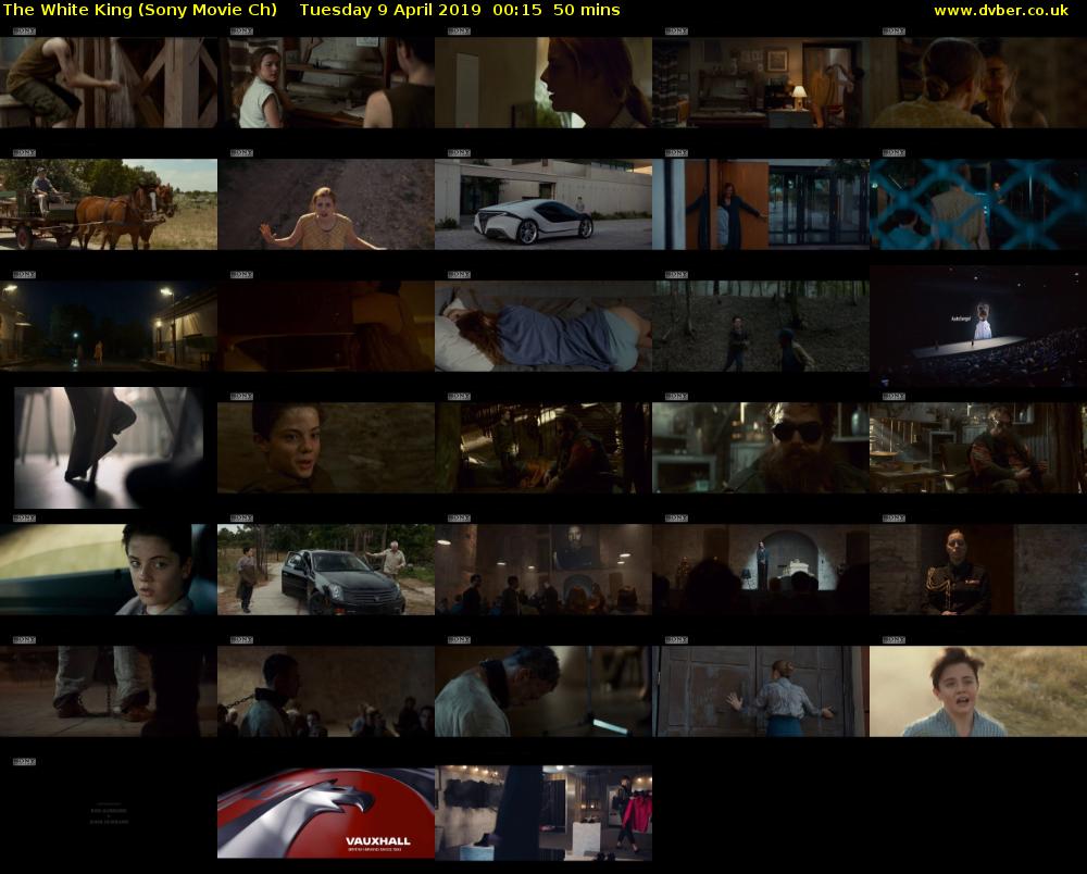 The White King (Sony Movie Ch) Tuesday 9 April 2019 00:15 - 01:05