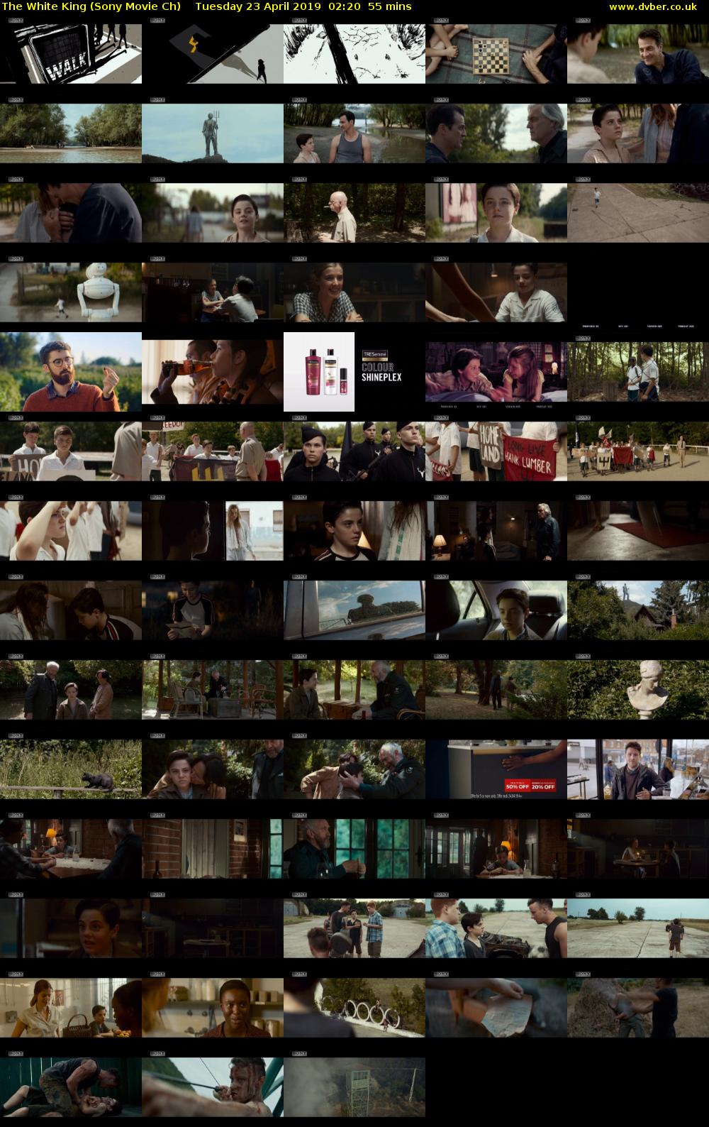 The White King (Sony Movie Ch) Tuesday 23 April 2019 02:20 - 03:15