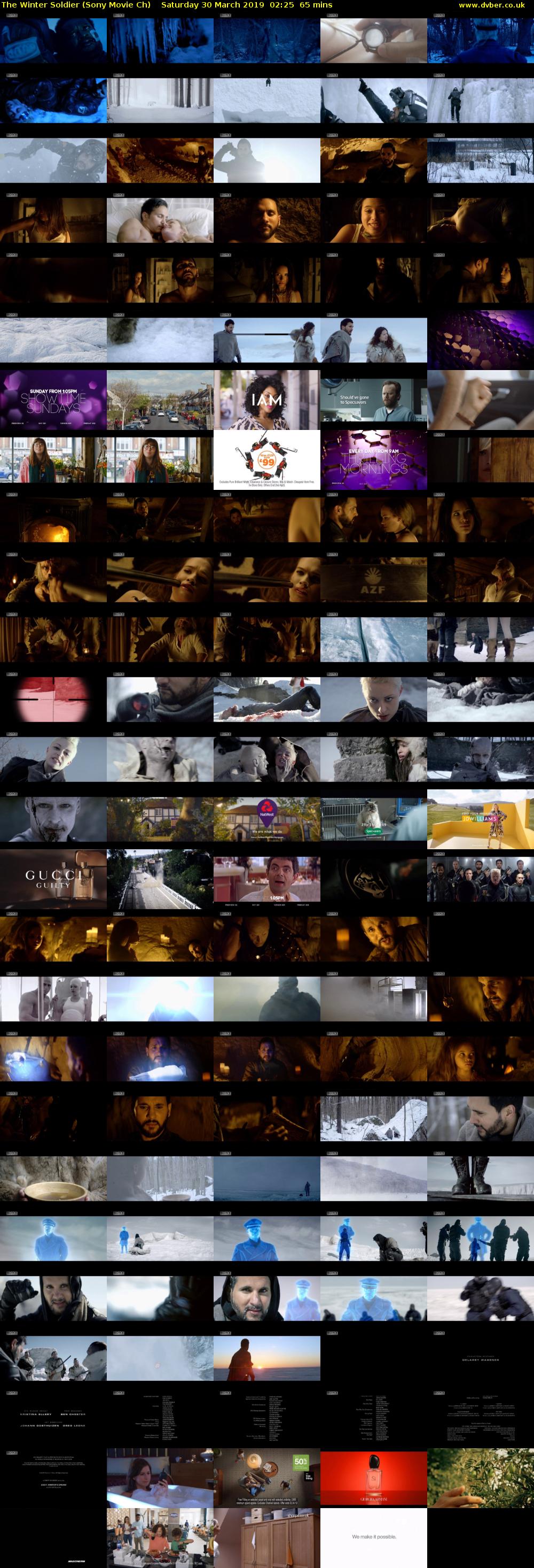 The Winter Soldier (Sony Movie Ch) Saturday 30 March 2019 02:25 - 03:30
