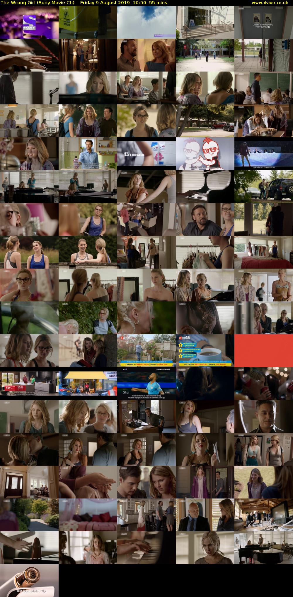 The Wrong Girl (Sony Movie Ch) Friday 9 August 2019 10:50 - 11:45