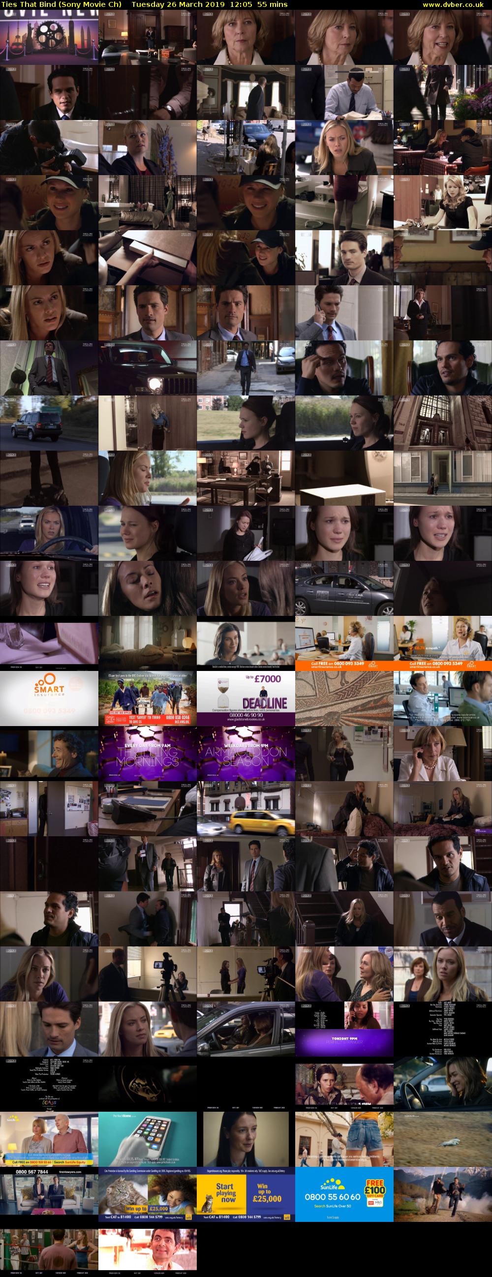 Ties That Bind (Sony Movie Ch) Tuesday 26 March 2019 12:05 - 13:00