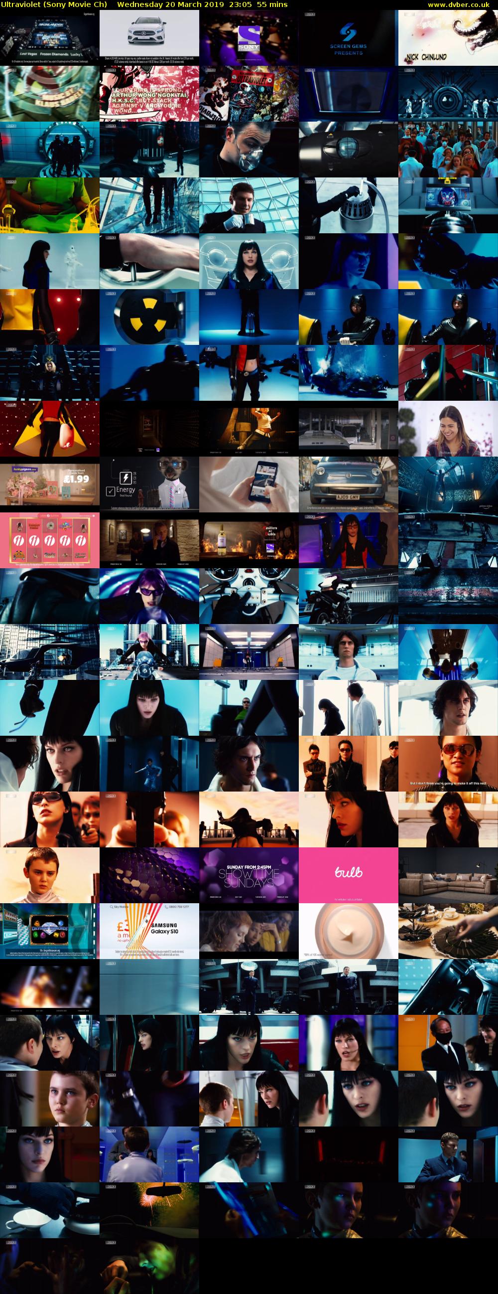 Ultraviolet (Sony Movie Ch) Wednesday 20 March 2019 23:05 - 00:00