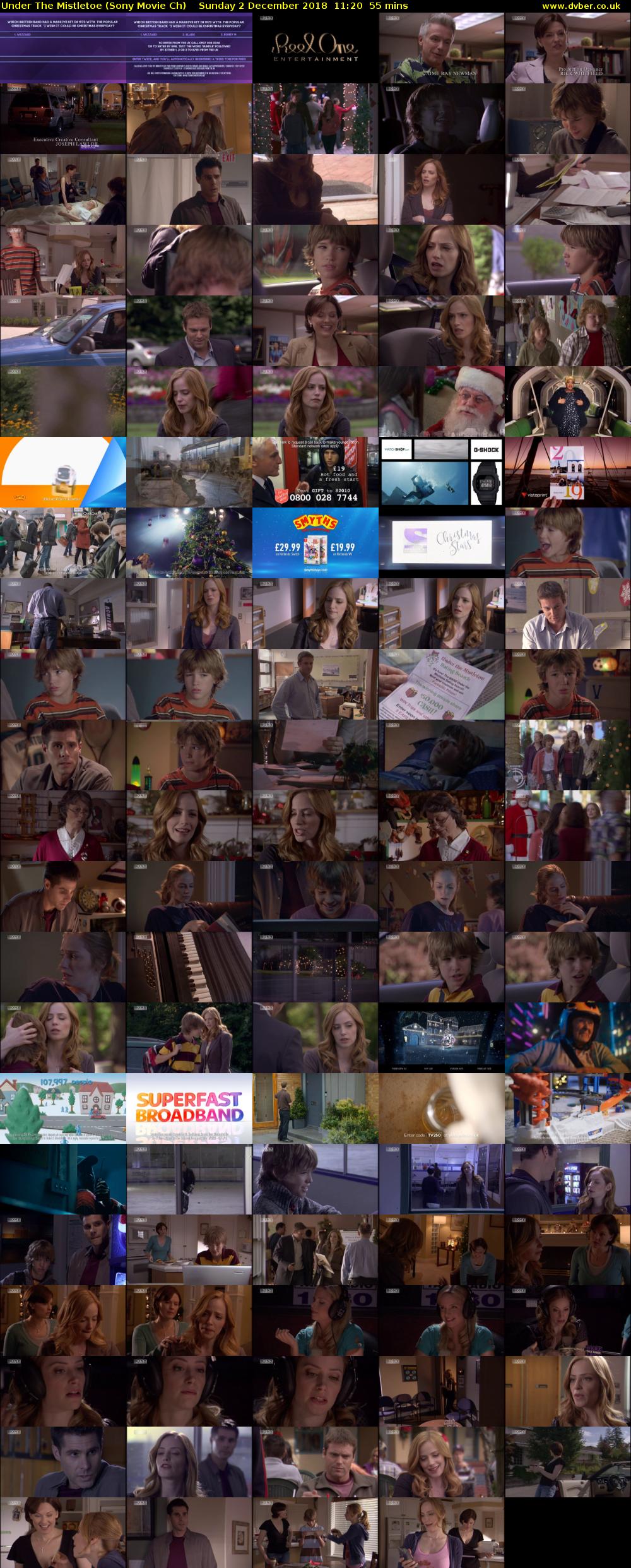 Under The Mistletoe (Sony Movie Ch) Sunday 2 December 2018 11:20 - 12:15