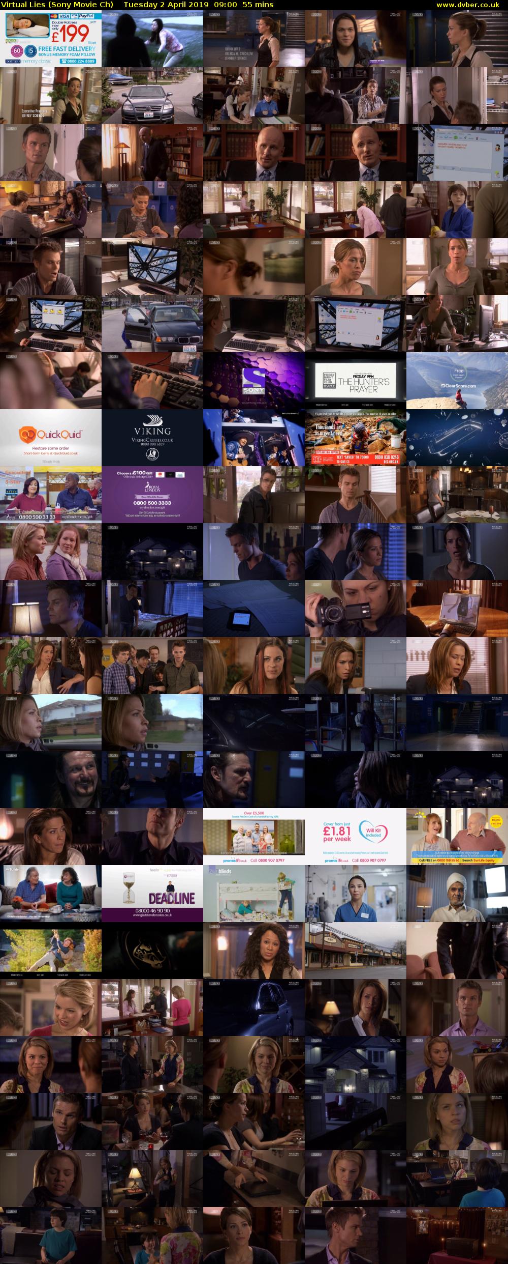 Virtual Lies (Sony Movie Ch) Tuesday 2 April 2019 09:00 - 09:55