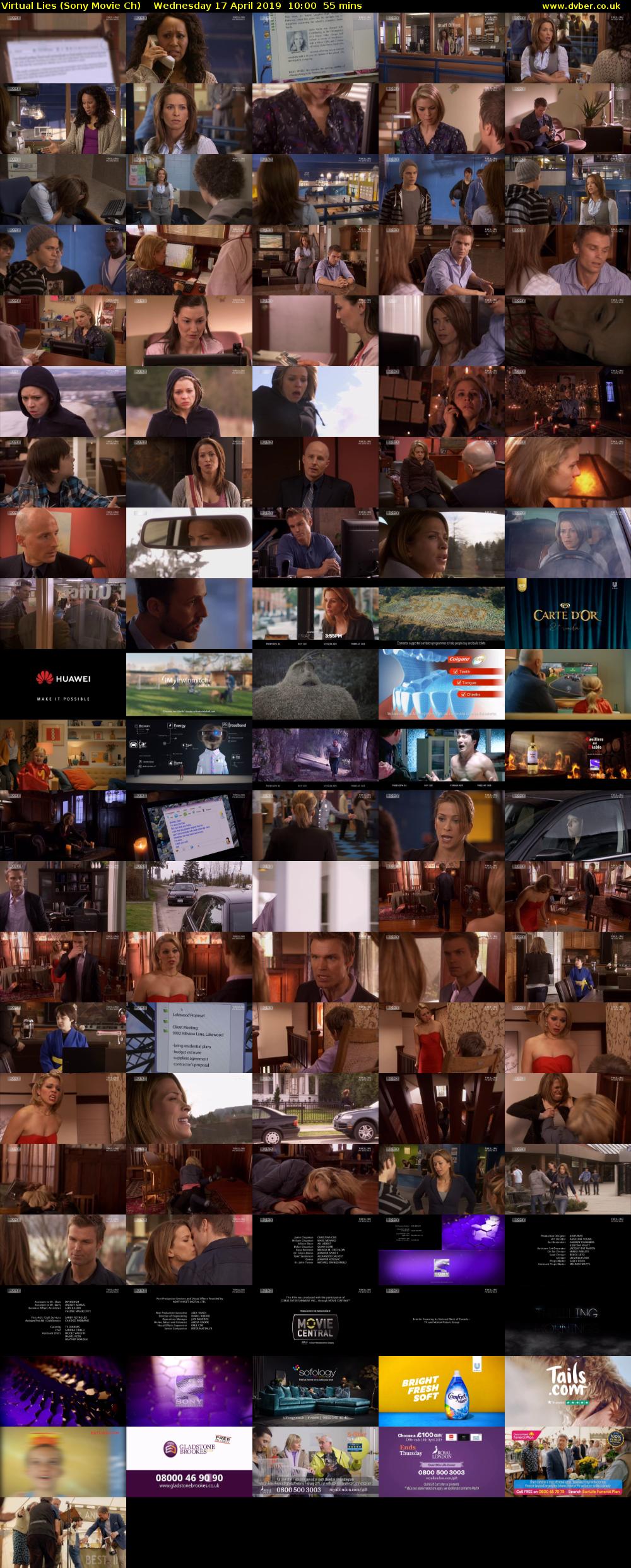 Virtual Lies (Sony Movie Ch) Wednesday 17 April 2019 10:00 - 10:55