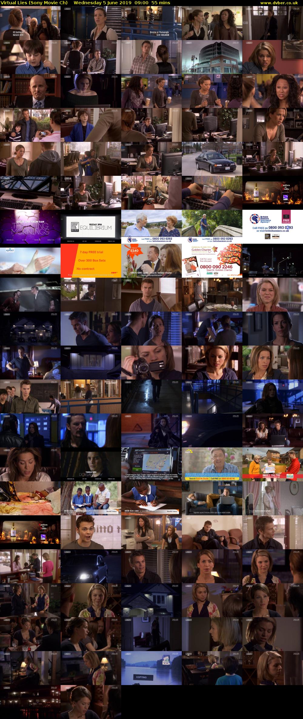 Virtual Lies (Sony Movie Ch) Wednesday 5 June 2019 09:00 - 09:55