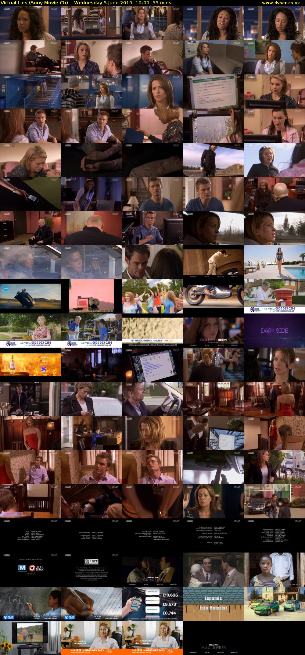 Virtual Lies (Sony Movie Ch) Wednesday 5 June 2019 10:00 - 10:55
