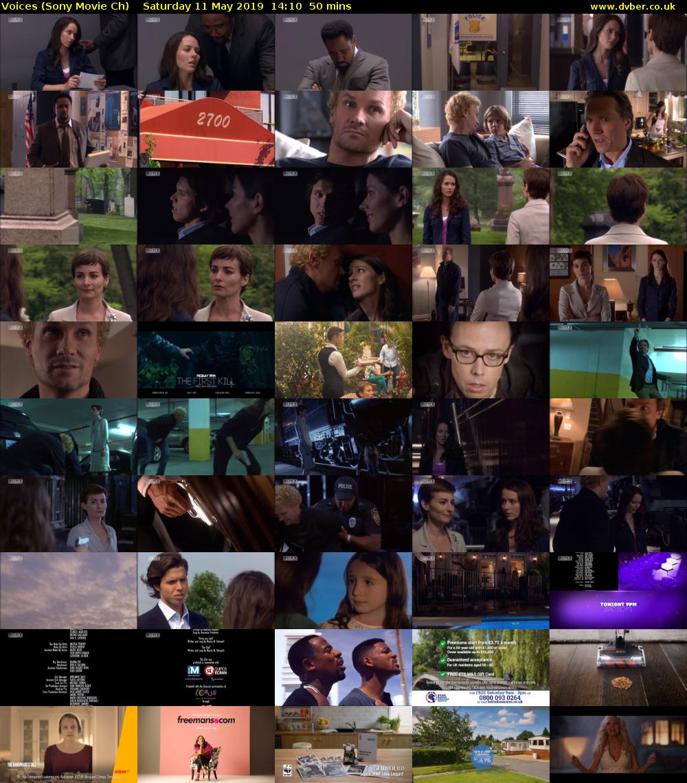 Voices (Sony Movie Ch) Saturday 11 May 2019 14:10 - 15:00