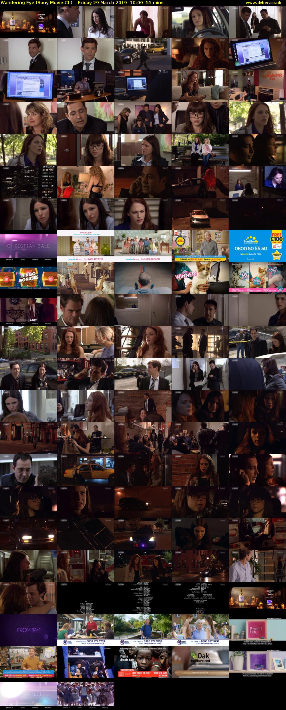 Wandering Eye (Sony Movie Ch) Friday 29 March 2019 10:00 - 10:55