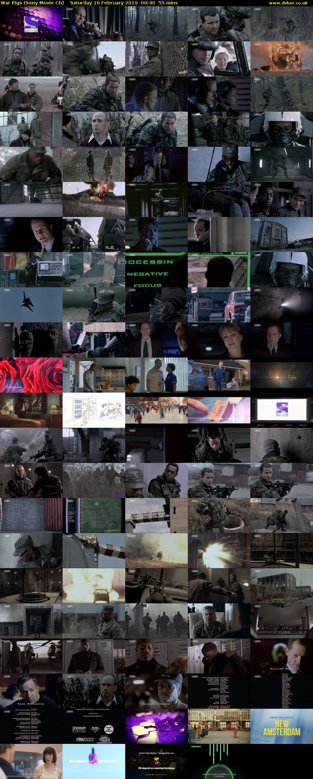 War Pigs (Sony Movie Ch) Saturday 16 February 2019 00:40 - 01:35
