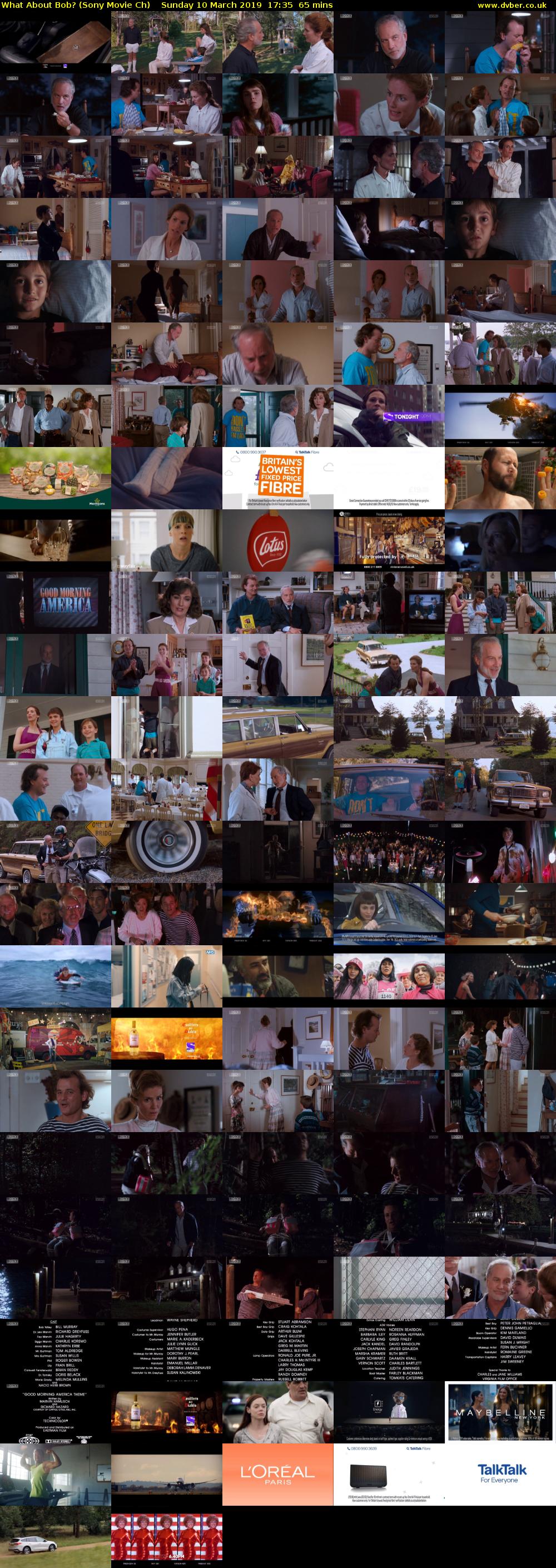What About Bob? (Sony Movie Ch) Sunday 10 March 2019 17:35 - 18:40