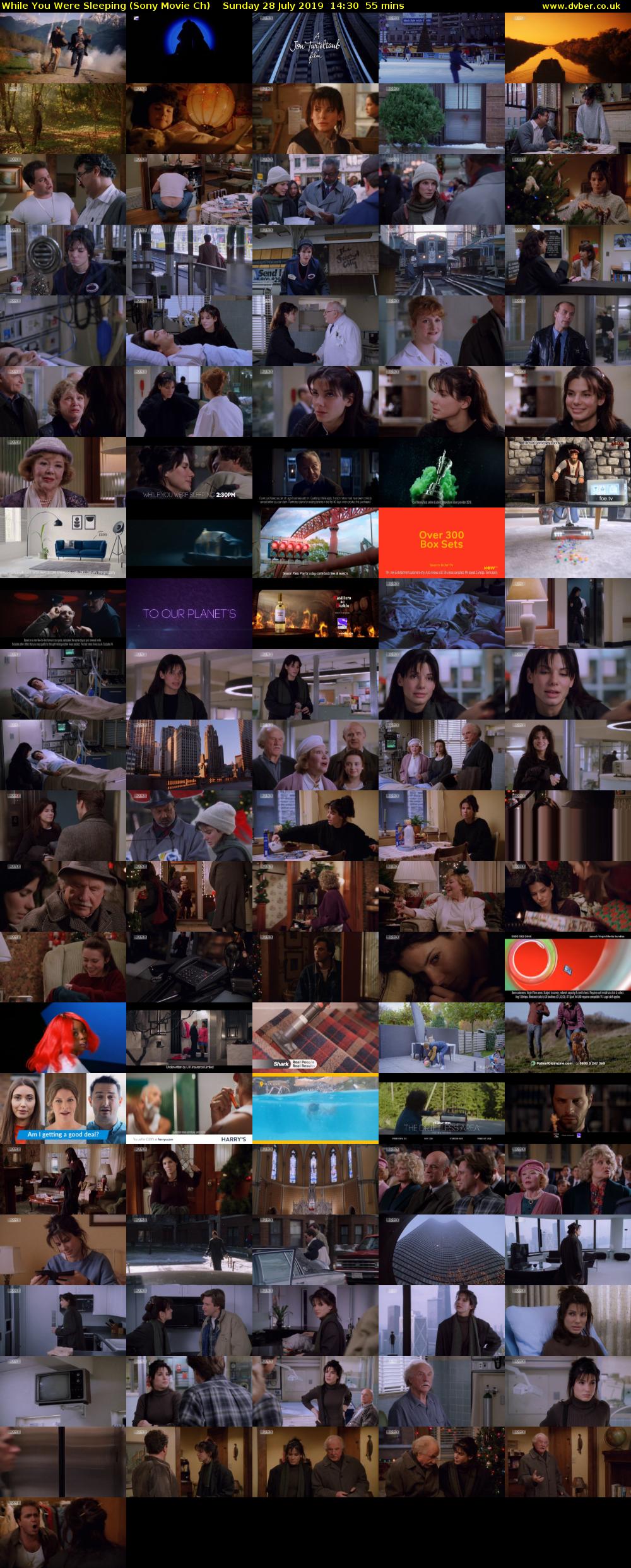 While You Were Sleeping (Sony Movie Ch) Sunday 28 July 2019 14:30 - 15:25