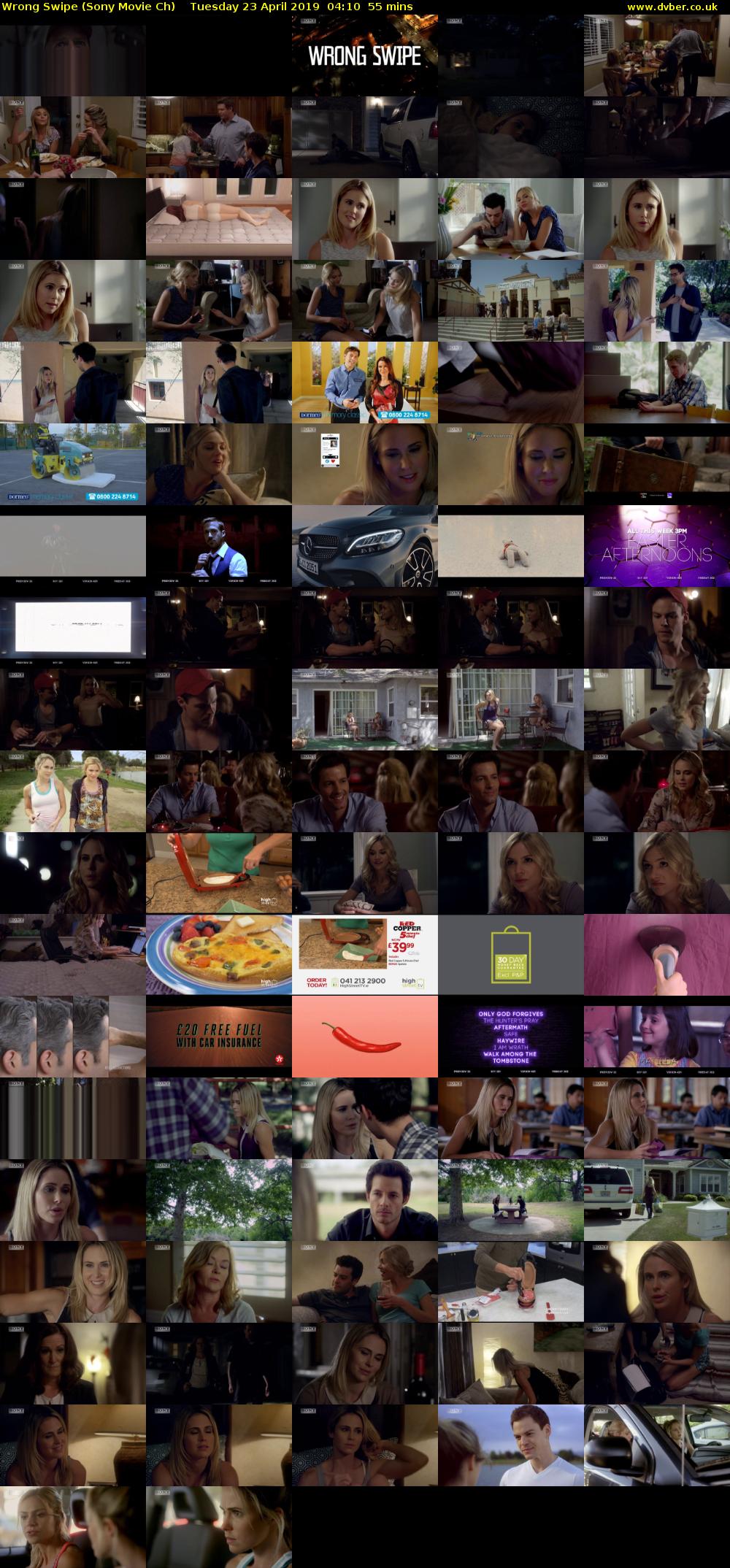 Wrong Swipe (Sony Movie Ch) Tuesday 23 April 2019 04:10 - 05:05