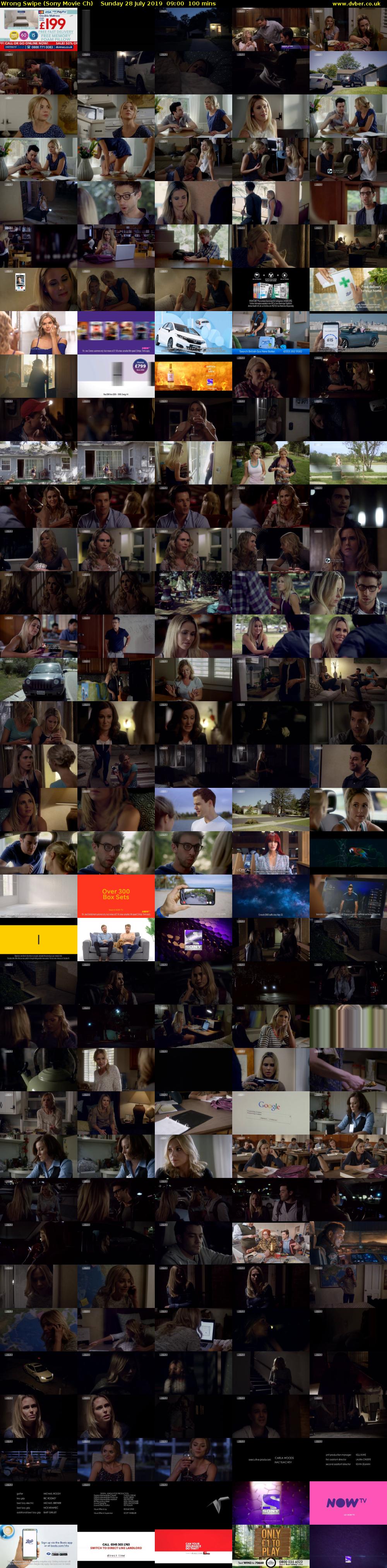 Wrong Swipe (Sony Movie Ch) Sunday 28 July 2019 09:00 - 10:40