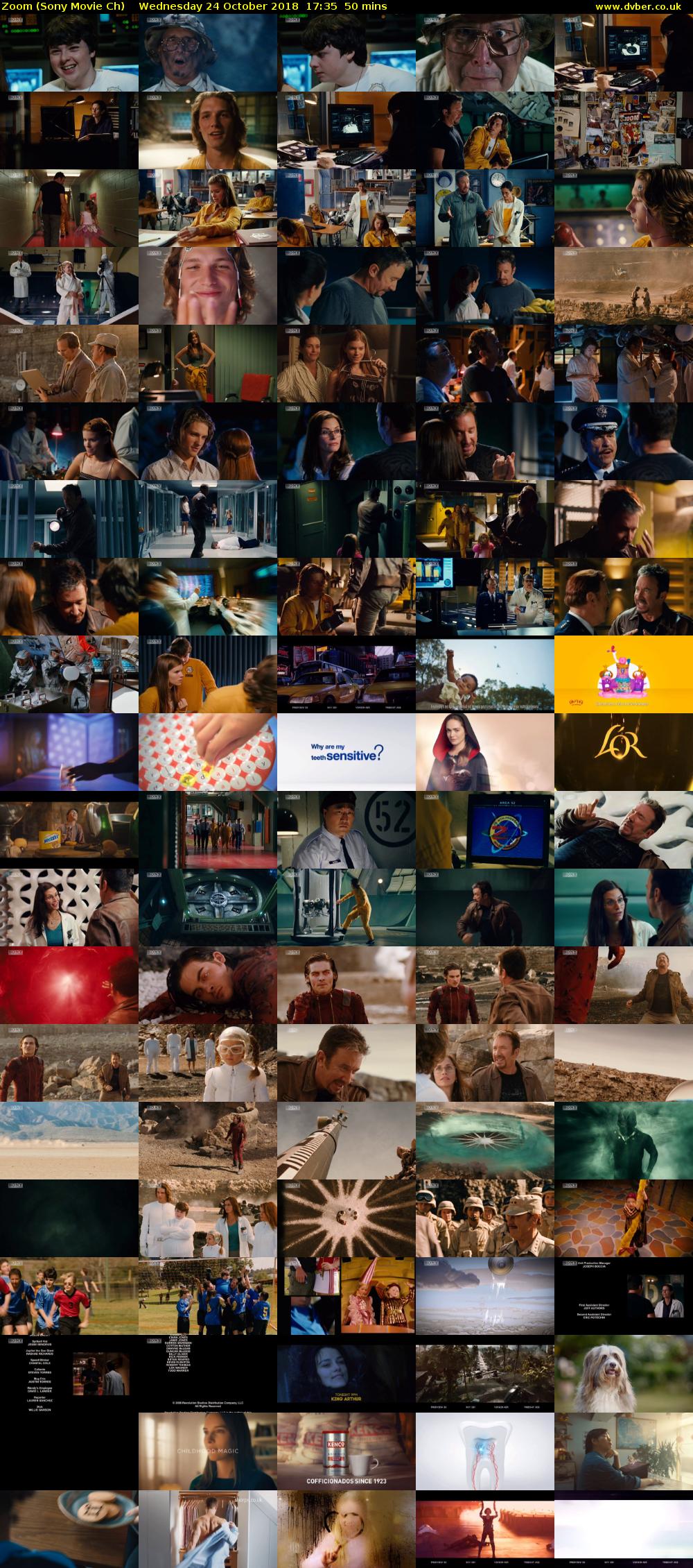 Zoom (Sony Movie Ch) Wednesday 24 October 2018 17:35 - 18:25