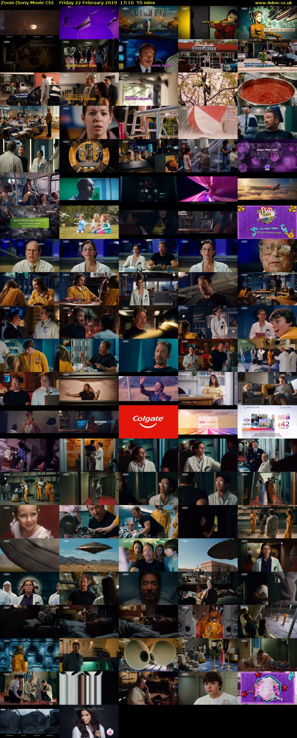 Zoom (Sony Movie Ch) Friday 22 February 2019 17:10 - 18:05