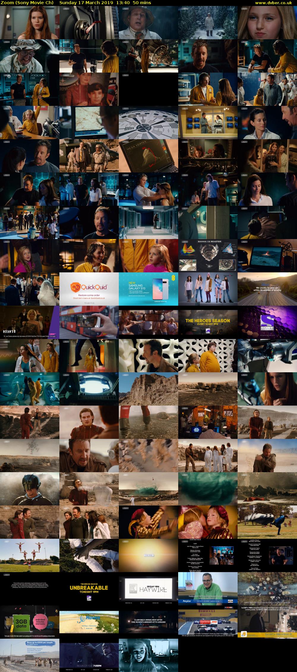 Zoom (Sony Movie Ch) Sunday 17 March 2019 13:40 - 14:30
