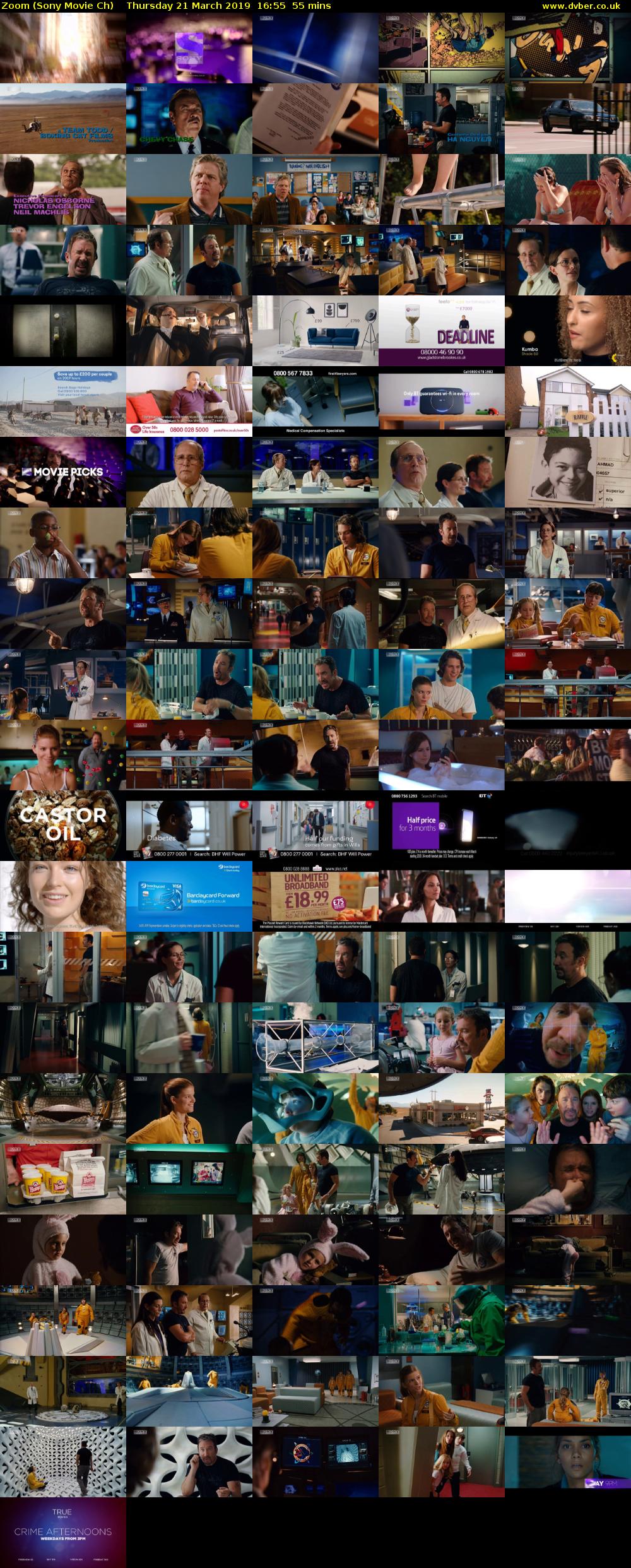 Zoom (Sony Movie Ch) Thursday 21 March 2019 16:55 - 17:50