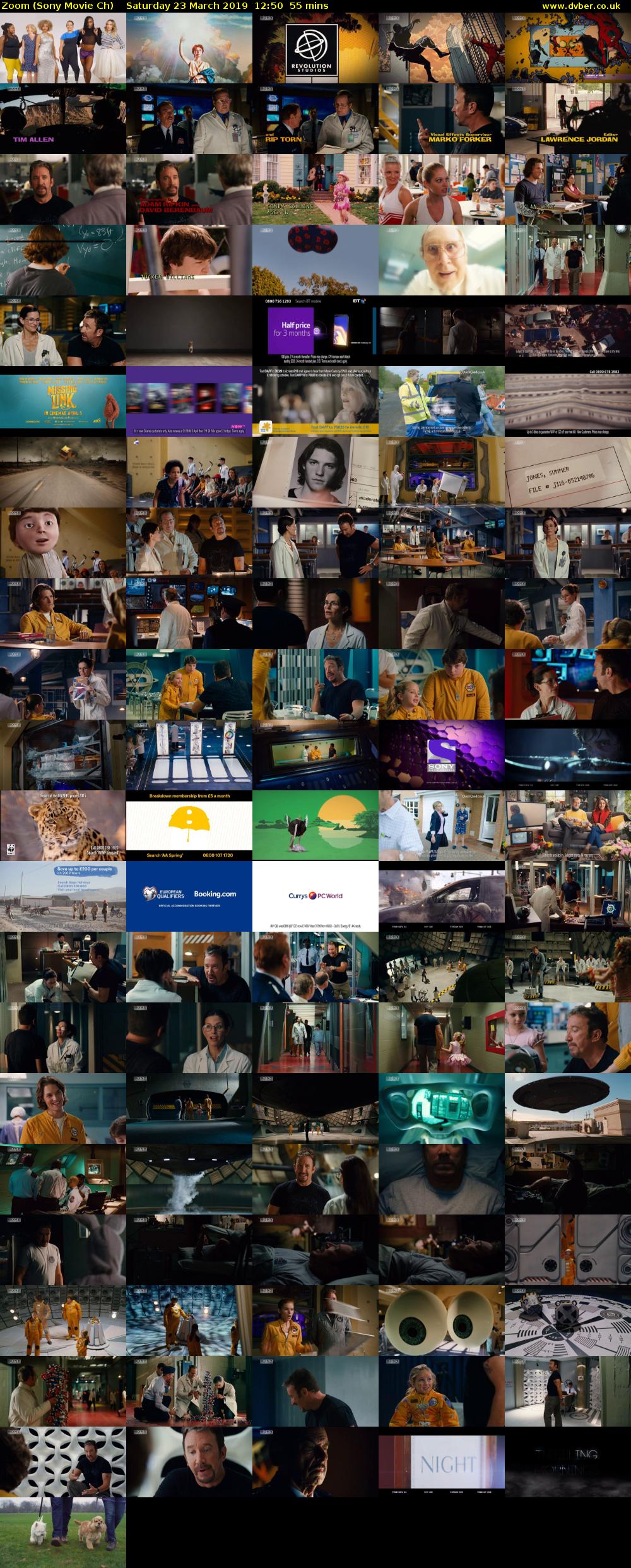 Zoom (Sony Movie Ch) Saturday 23 March 2019 12:50 - 13:45