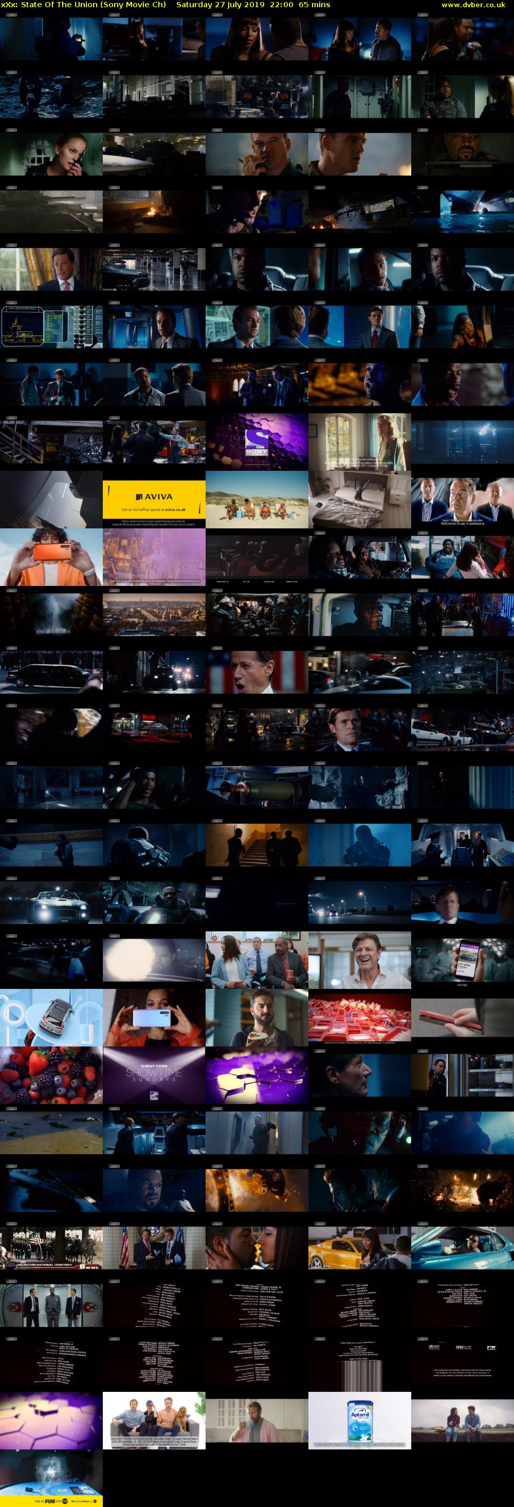 xXx: State Of The Union (Sony Movie Ch) Saturday 27 July 2019 22:00 - 23:05