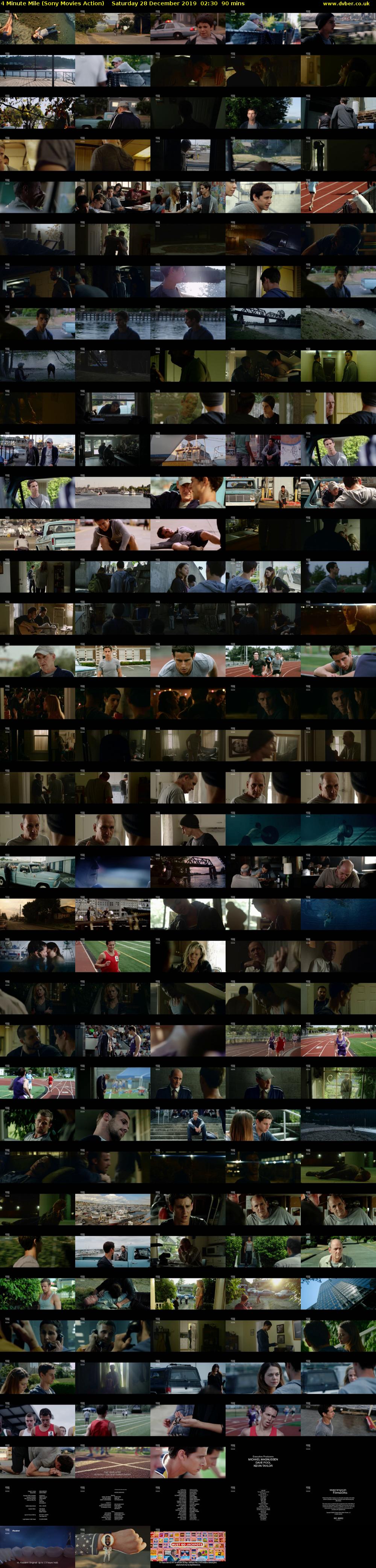 4 Minute Mile (Sony Movies Action) Saturday 28 December 2019 02:30 - 04:00