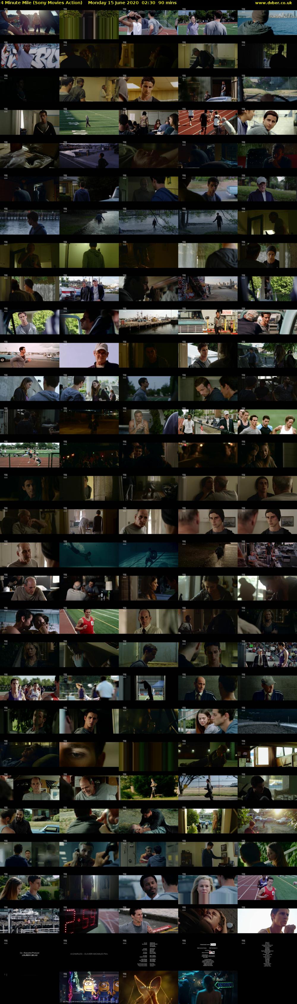 4 Minute Mile (Sony Movies Action) Monday 15 June 2020 02:30 - 04:00