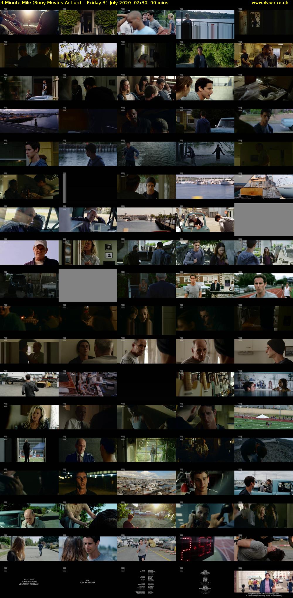 4 Minute Mile (Sony Movies Action) Friday 31 July 2020 02:30 - 04:00