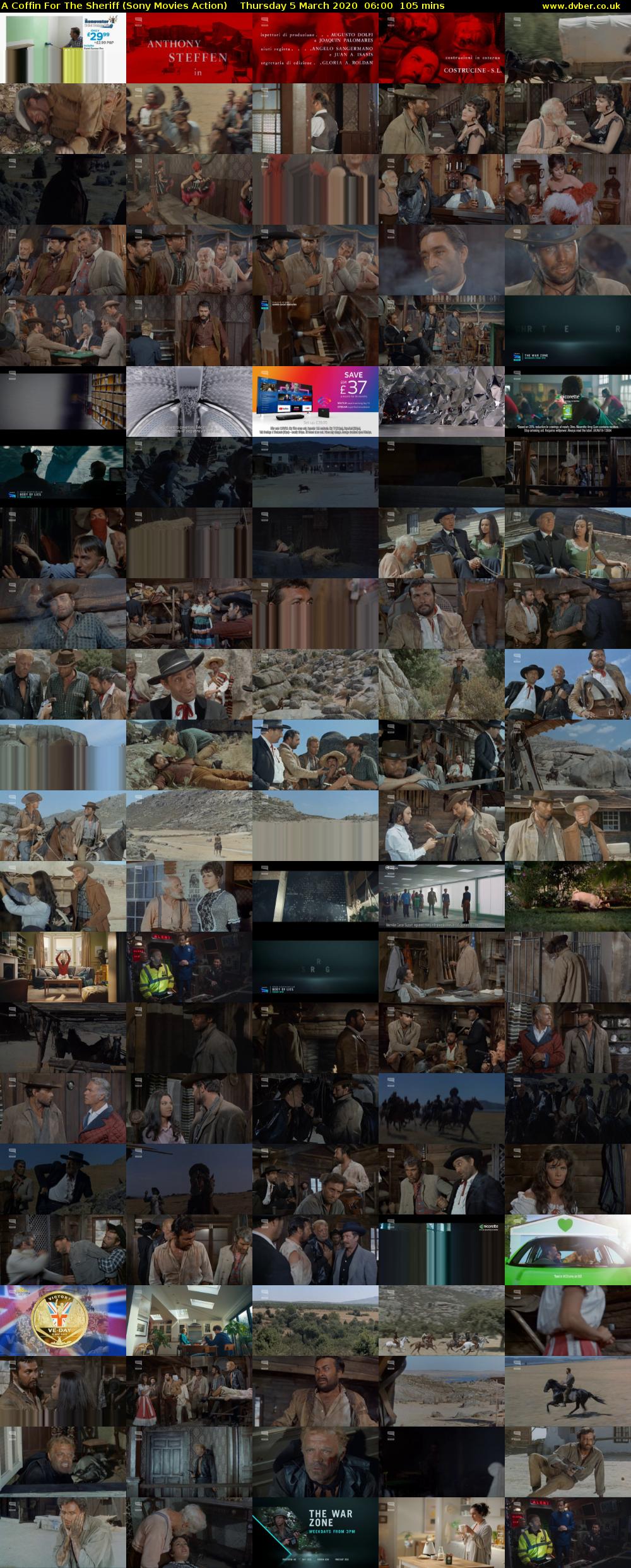 A Coffin For The Sheriff (Sony Movies Action) Thursday 5 March 2020 06:00 - 07:45