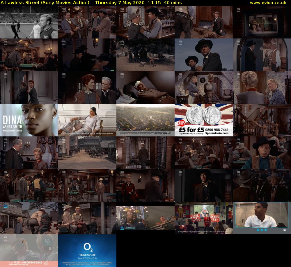 A Lawless Street (Sony Movies Action) Thursday 7 May 2020 14:15 - 14:55