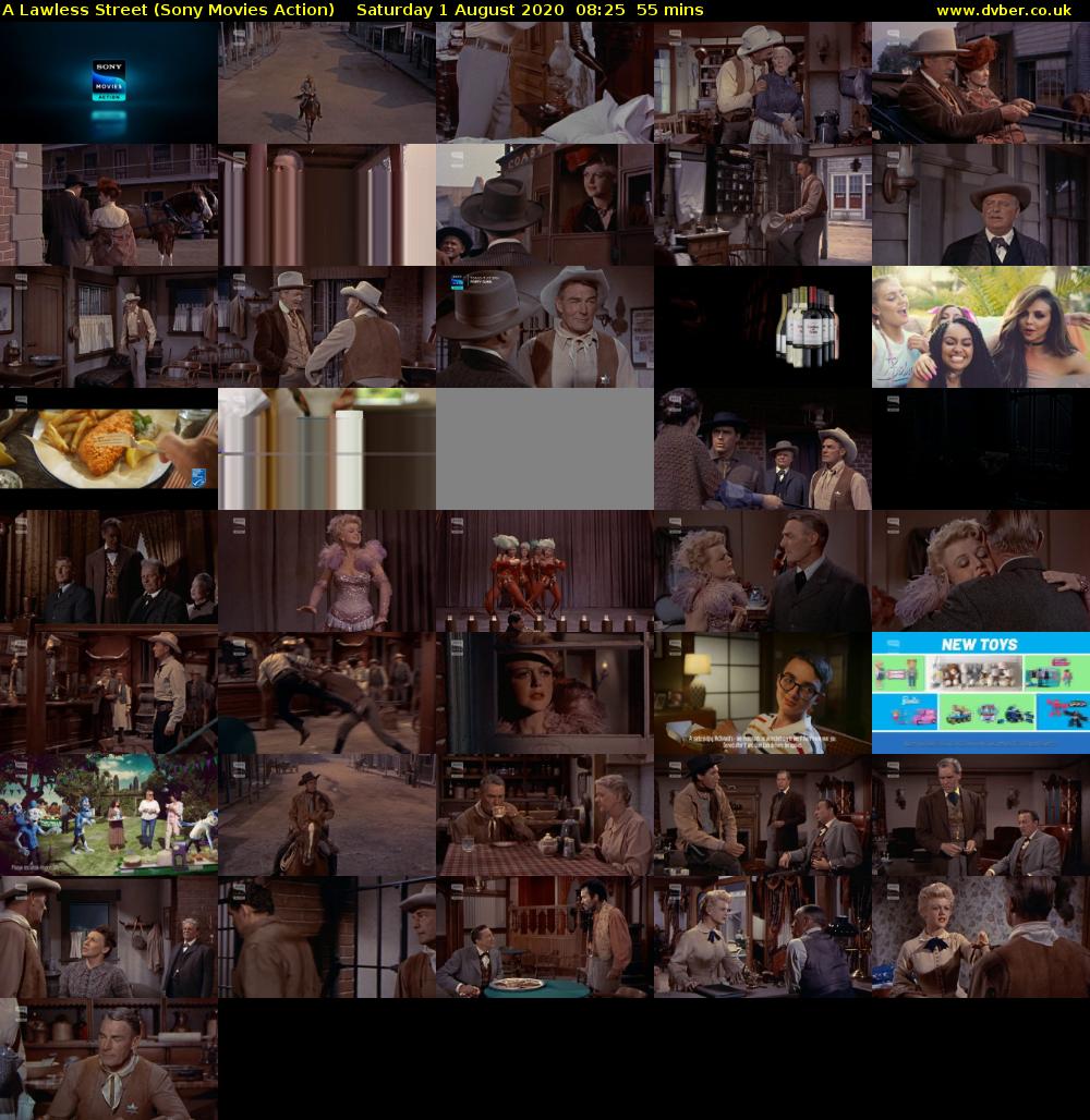 A Lawless Street (Sony Movies Action) Saturday 1 August 2020 08:25 - 09:20