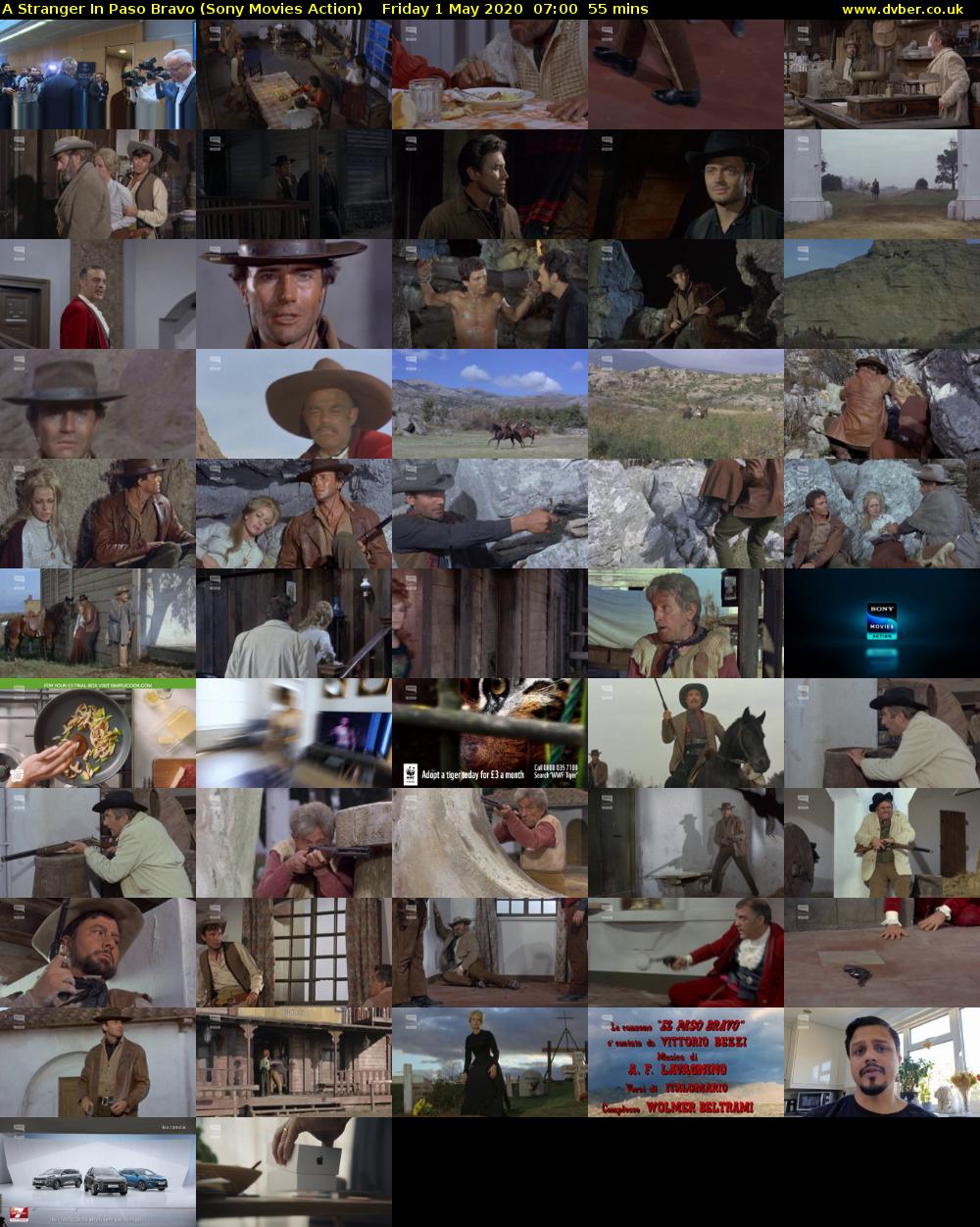 A Stranger In Paso Bravo (Sony Movies Action) Friday 1 May 2020 07:00 - 07:55