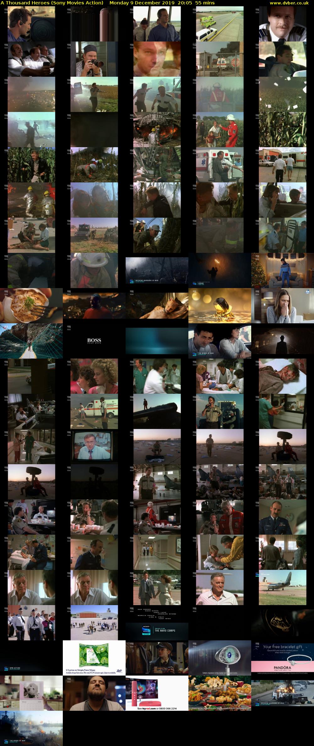 A Thousand Heroes (Sony Movies Action) Monday 9 December 2019 20:05 - 21:00