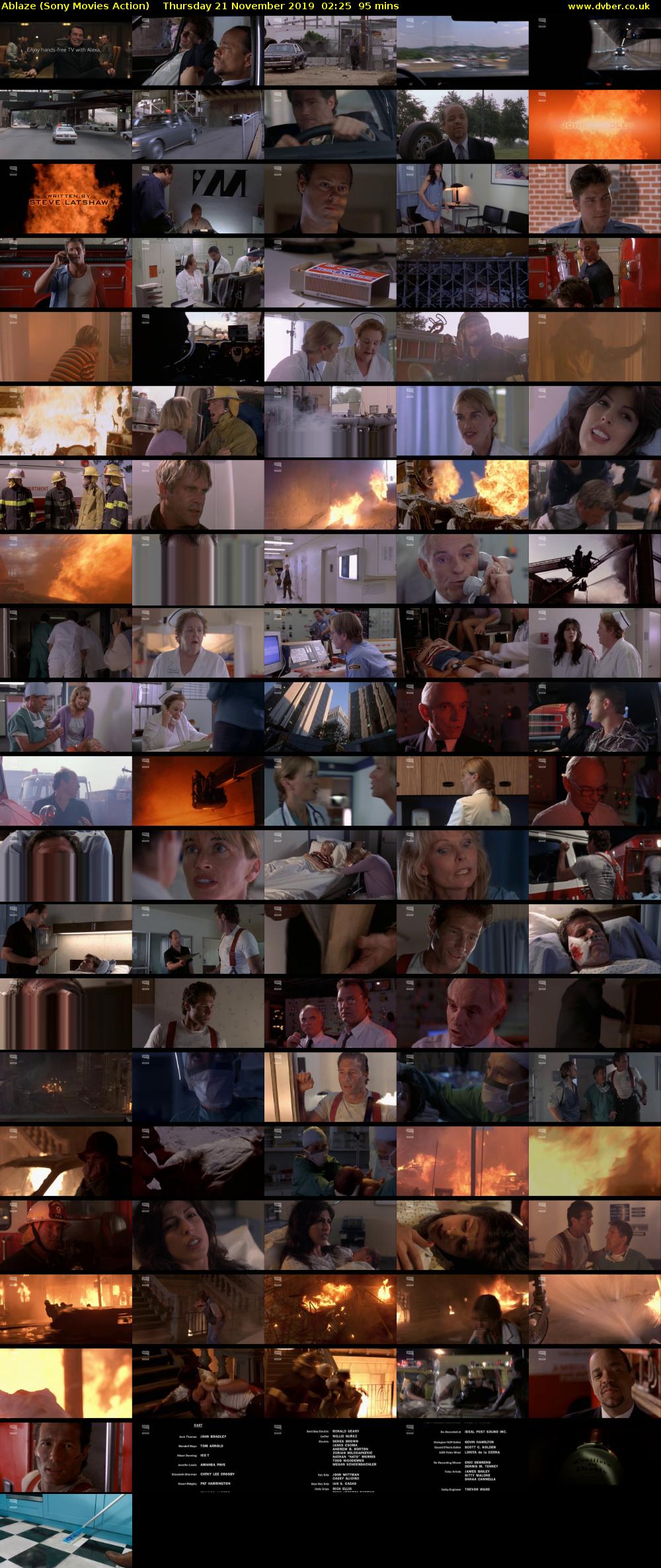 Ablaze (Sony Movies Action) Thursday 21 November 2019 02:25 - 04:00