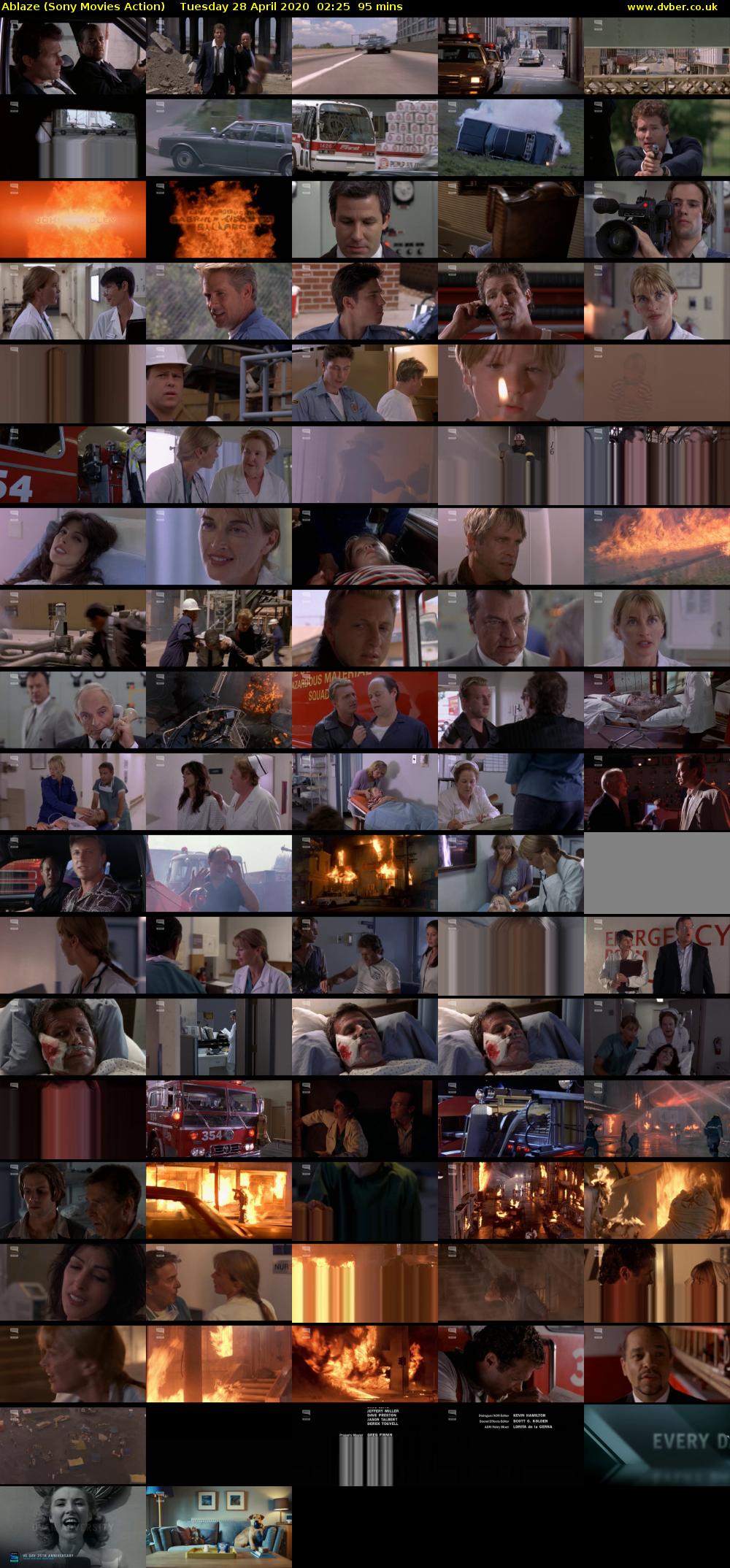 Ablaze (Sony Movies Action) Tuesday 28 April 2020 02:25 - 04:00