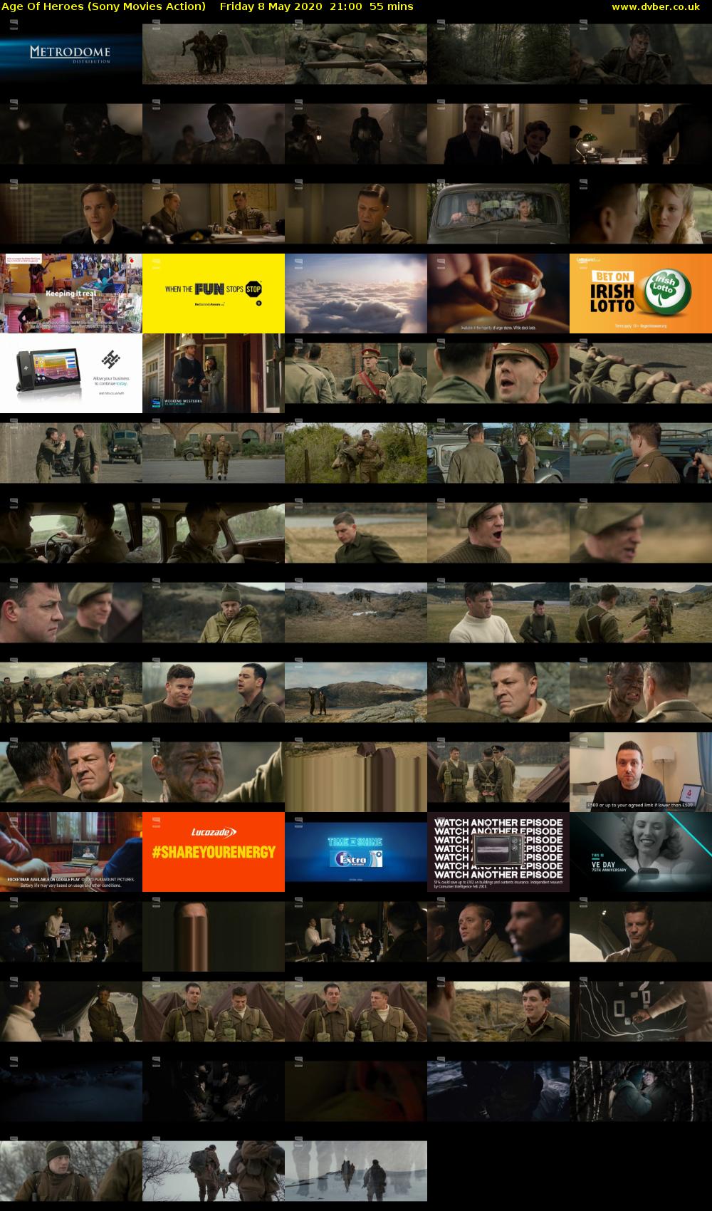 Age Of Heroes (Sony Movies Action) Friday 8 May 2020 21:00 - 21:55