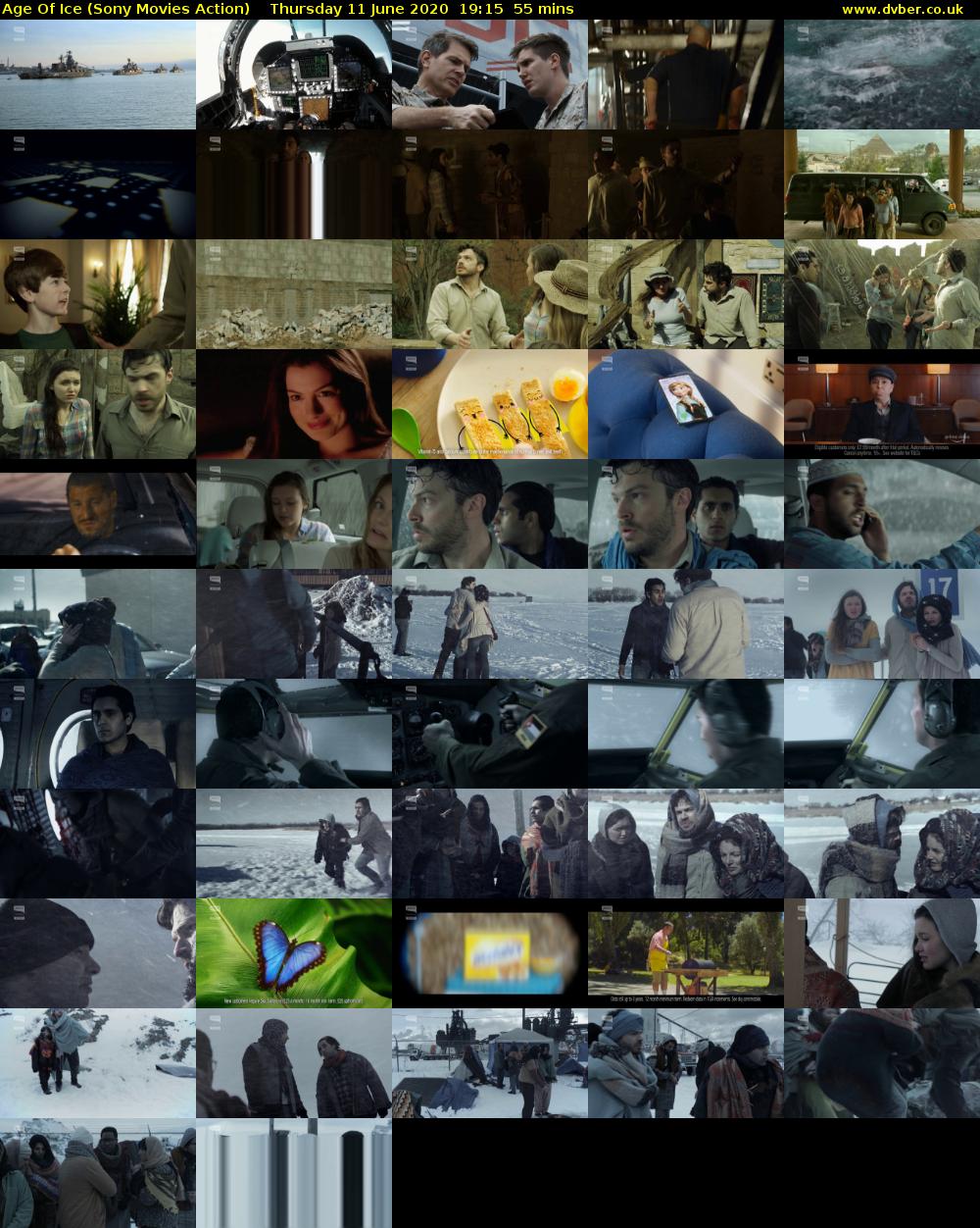 Age Of Ice (Sony Movies Action) Thursday 11 June 2020 19:15 - 20:10