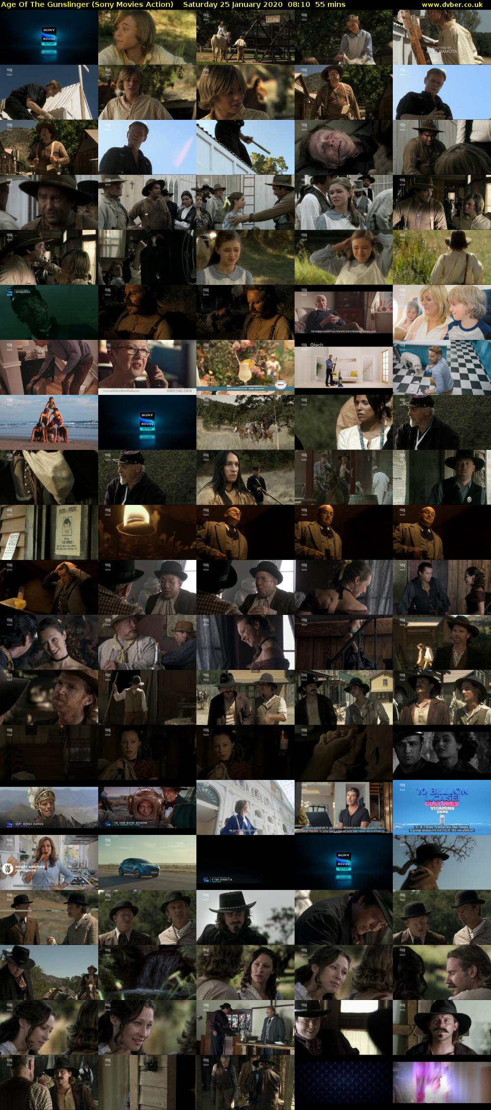 Age Of The Gunslinger (Sony Movies Action) Saturday 25 January 2020 08:10 - 09:05