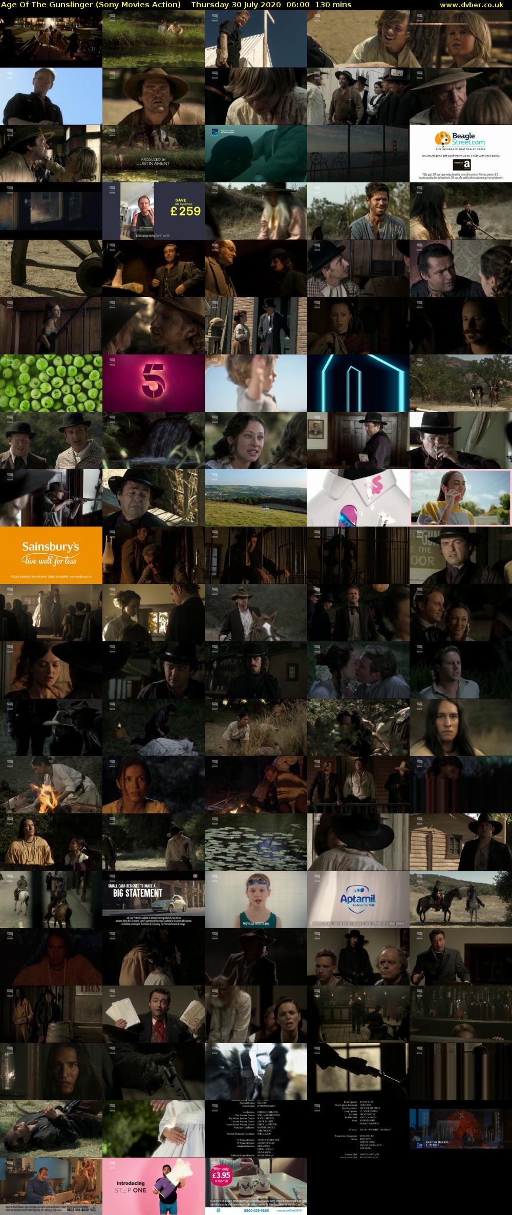 Age Of The Gunslinger (Sony Movies Action) Thursday 30 July 2020 06:00 - 08:10