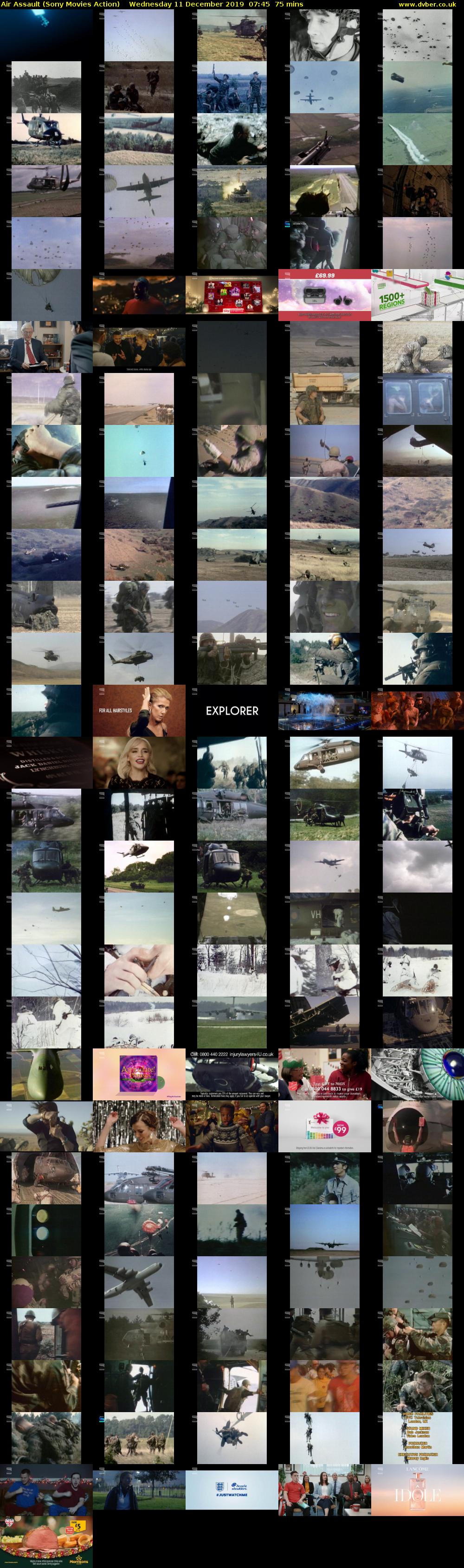 Air Assault (Sony Movies Action) Wednesday 11 December 2019 07:45 - 09:00