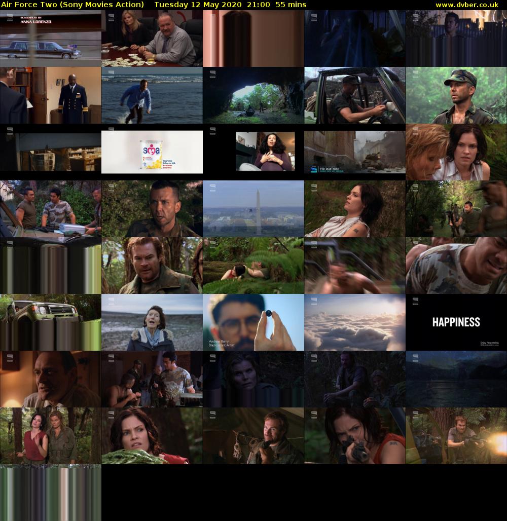 Air Force Two (Sony Movies Action) Tuesday 12 May 2020 21:00 - 21:55