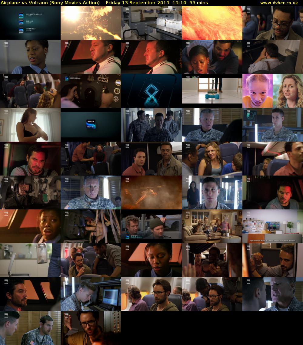 Airplane vs Volcano (Sony Movies Action) Friday 13 September 2019 19:10 - 20:05