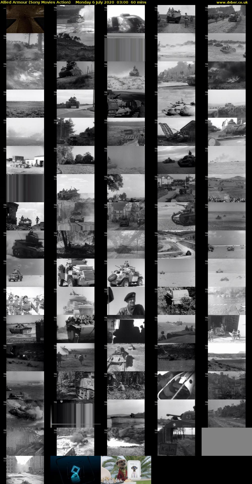 Allied Armour (Sony Movies Action) Monday 6 July 2020 03:00 - 04:00
