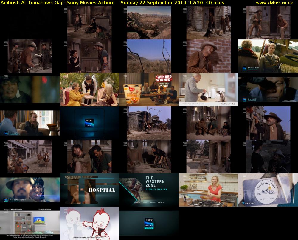 Ambush At Tomahawk Gap (Sony Movies Action) Sunday 22 September 2019 12:20 - 13:00