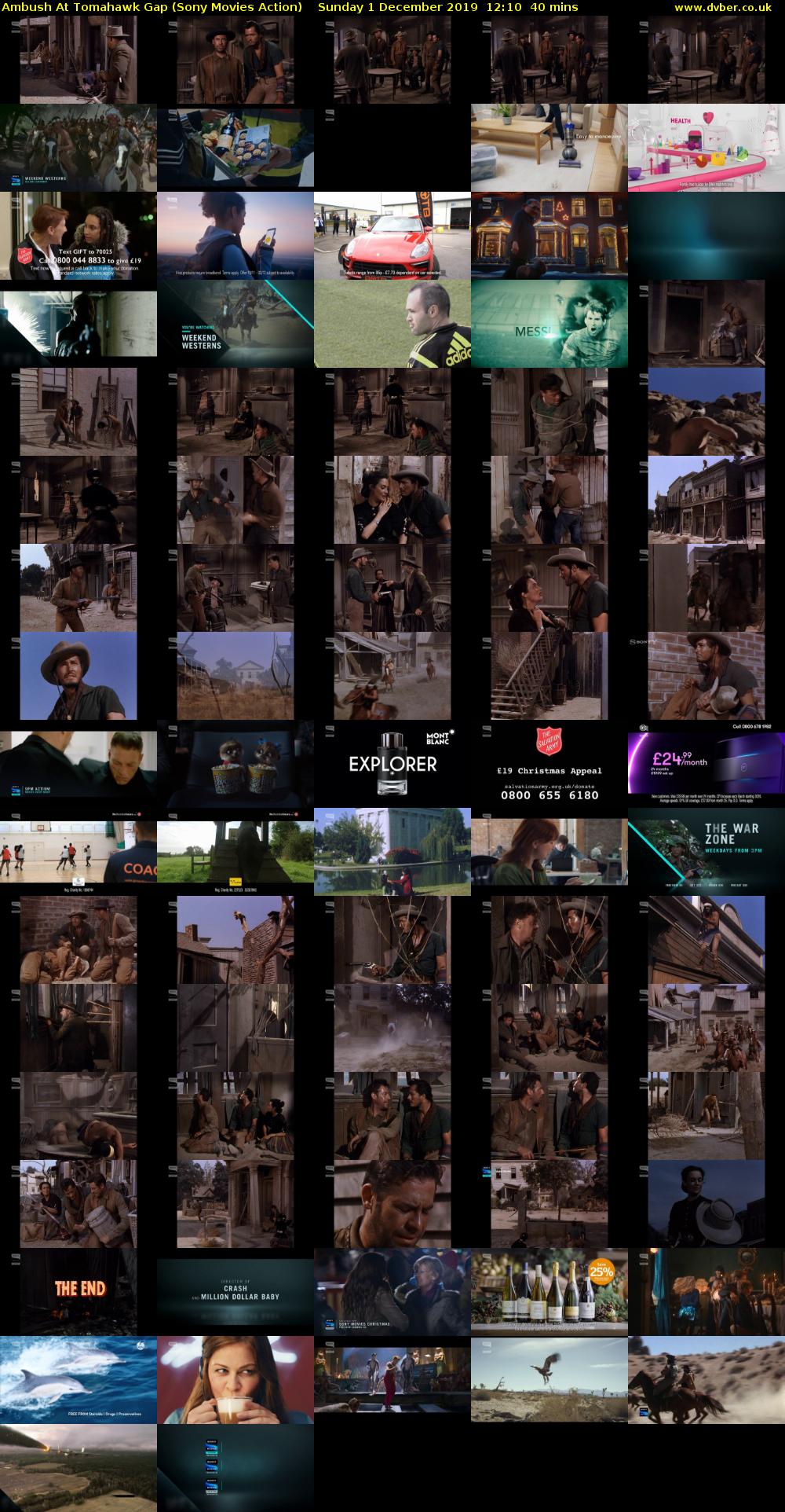 Ambush At Tomahawk Gap (Sony Movies Action) Sunday 1 December 2019 12:10 - 12:50