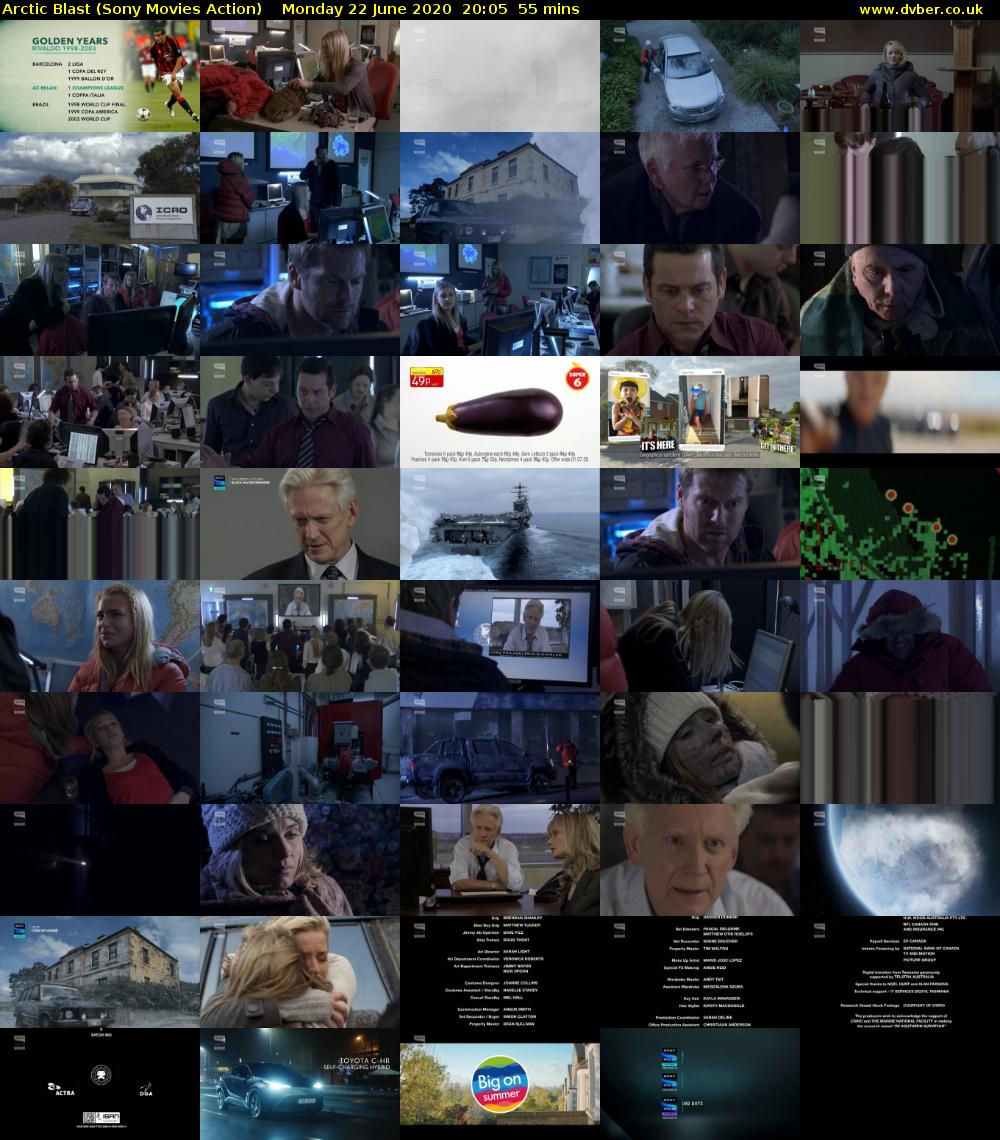 Arctic Blast (Sony Movies Action) Monday 22 June 2020 20:05 - 21:00