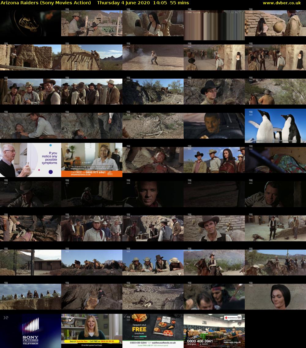 Arizona Raiders (Sony Movies Action) Thursday 4 June 2020 14:05 - 15:00